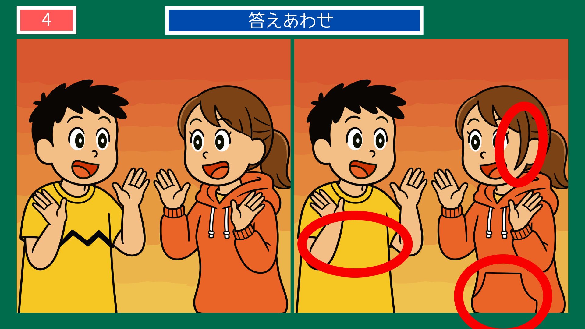 風が吹けば桶屋が儲かるの間違い探し答え