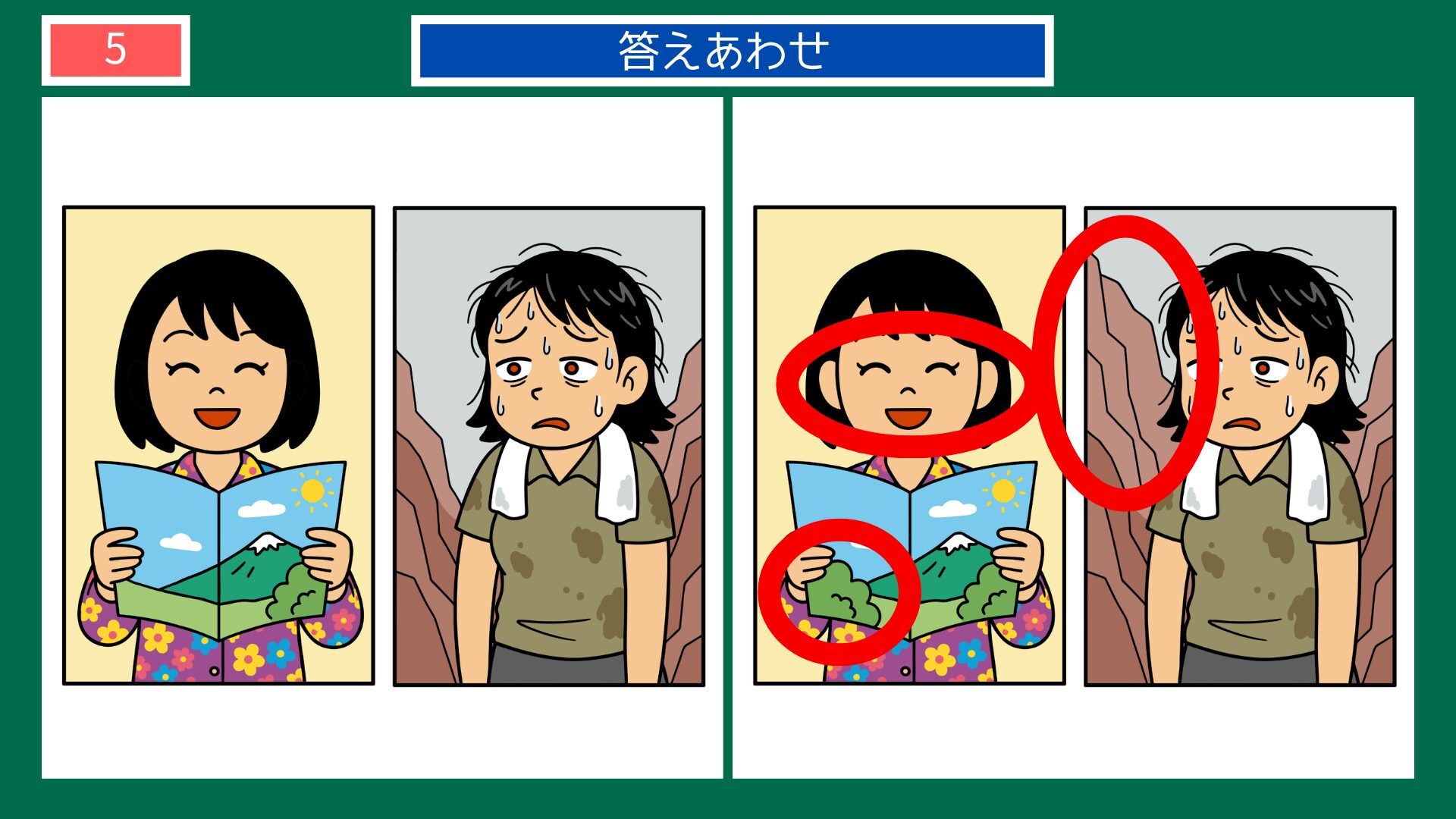 京の着倒れの間違い探し答え